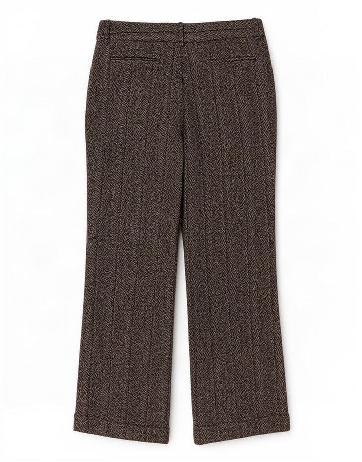 Spodnie damskie Zara Bootcut EU 40 Medium W30 L30 Szara jodełka
