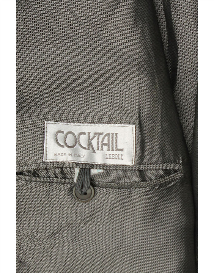 Lebole Męska marynarka zapinana na 1 guzik UK 42 XL Czarna