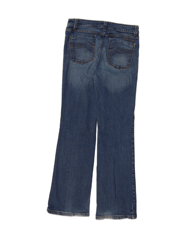 DKNY Womens Bootcut Jeans US 10 Large W32 L32 Blue Cotton