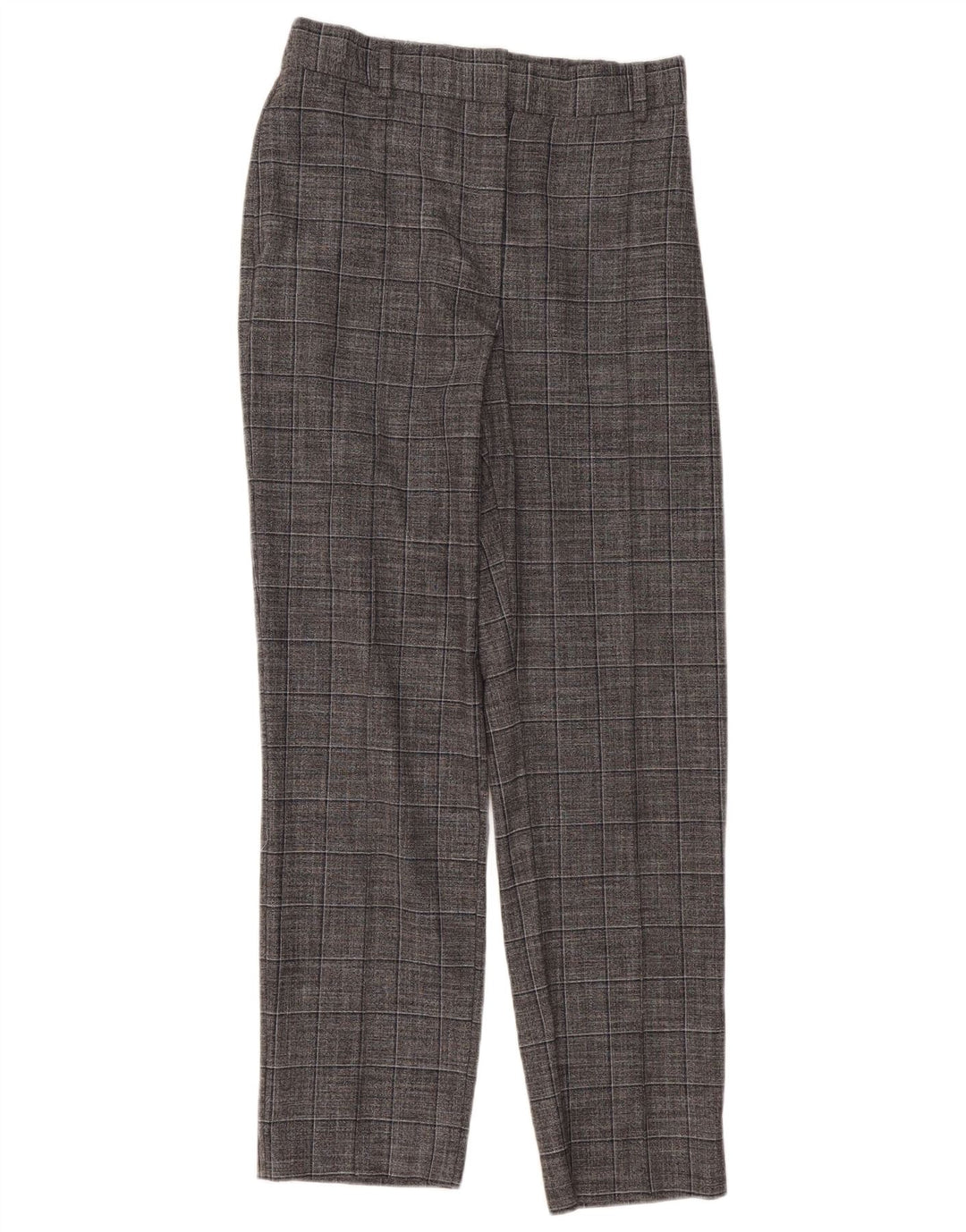 Damskie spodnie Chino Marks & Spencer UK 12 Medium W30 L30 Szara kratka