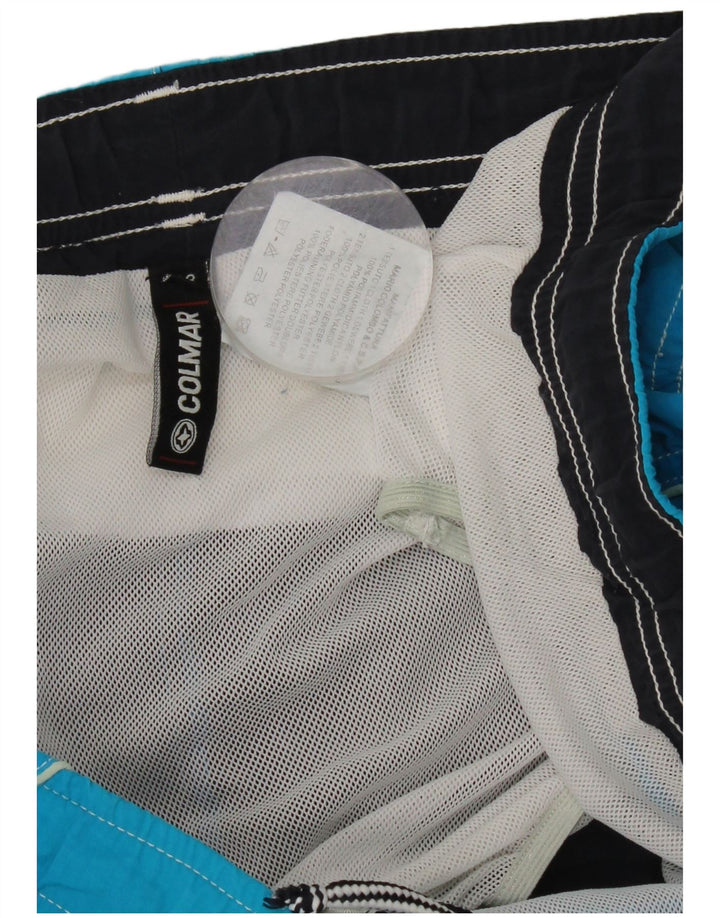 Damskie spodenki kąpielowe Colmar IT 48 XL Niebieski poliamid z blokami kolorów