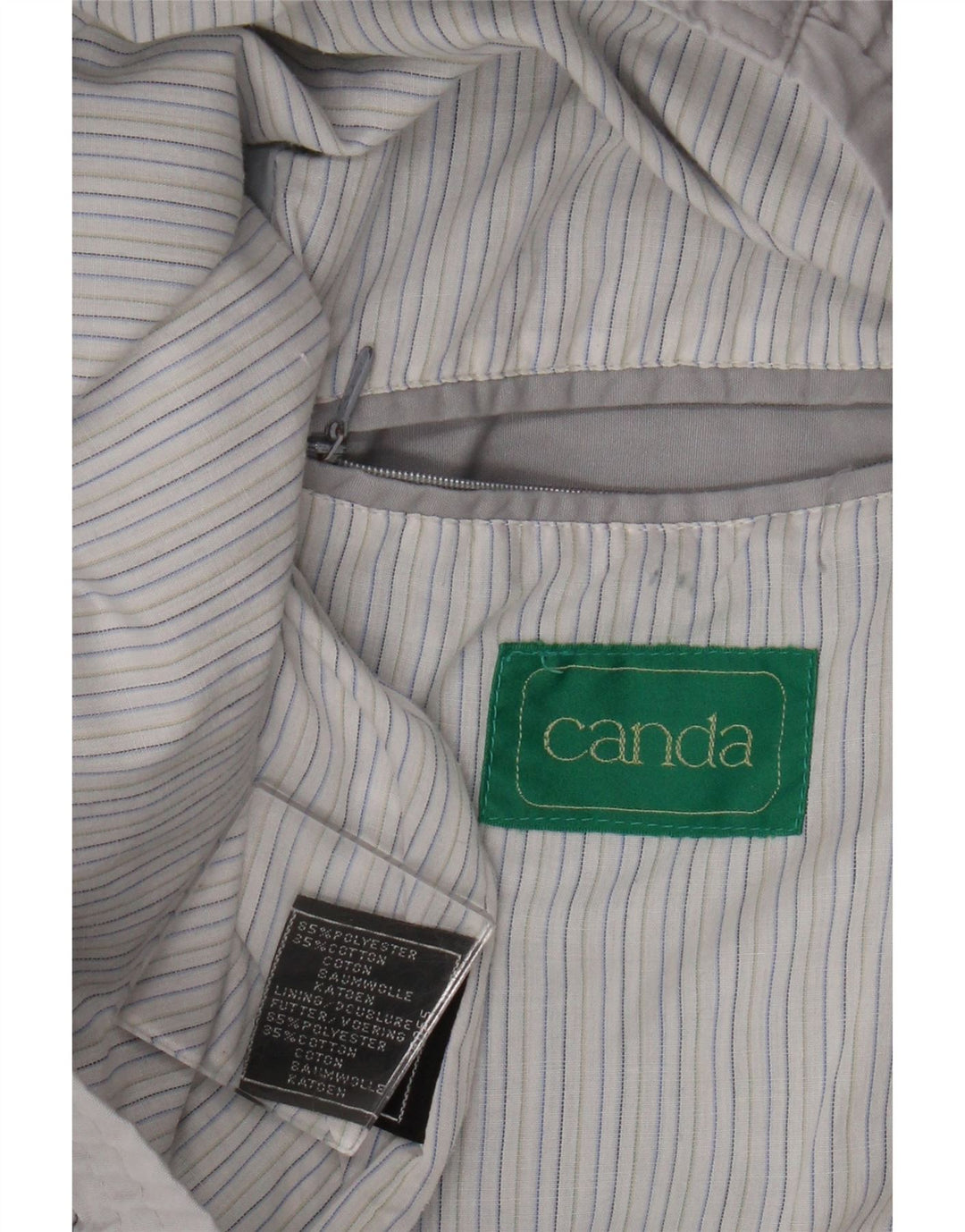 Męska kurtka bomber Canda UK 42 XL, niebieski poliester