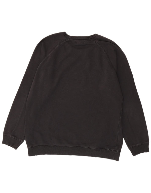 Adidas Męska bluza graficzna Jumper XL Czarna bawełniana