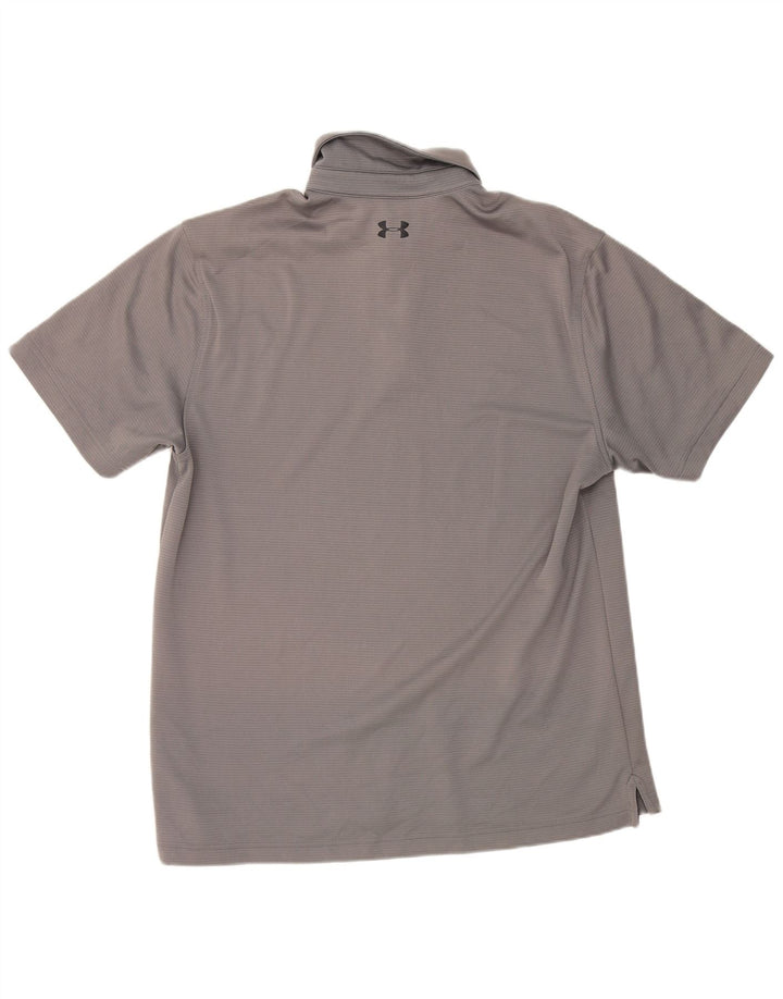 Męska koszulka polo Under Armour Heat Gear, duża, szara