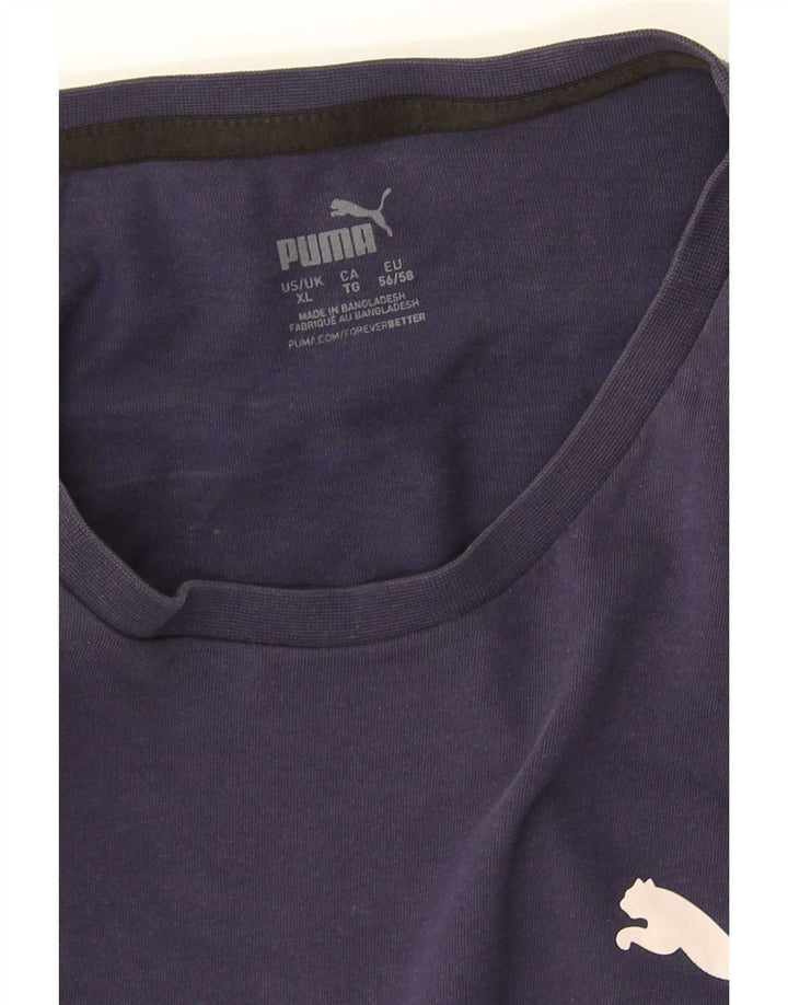 Męska koszulka T-shirt Puma XL, granatowa