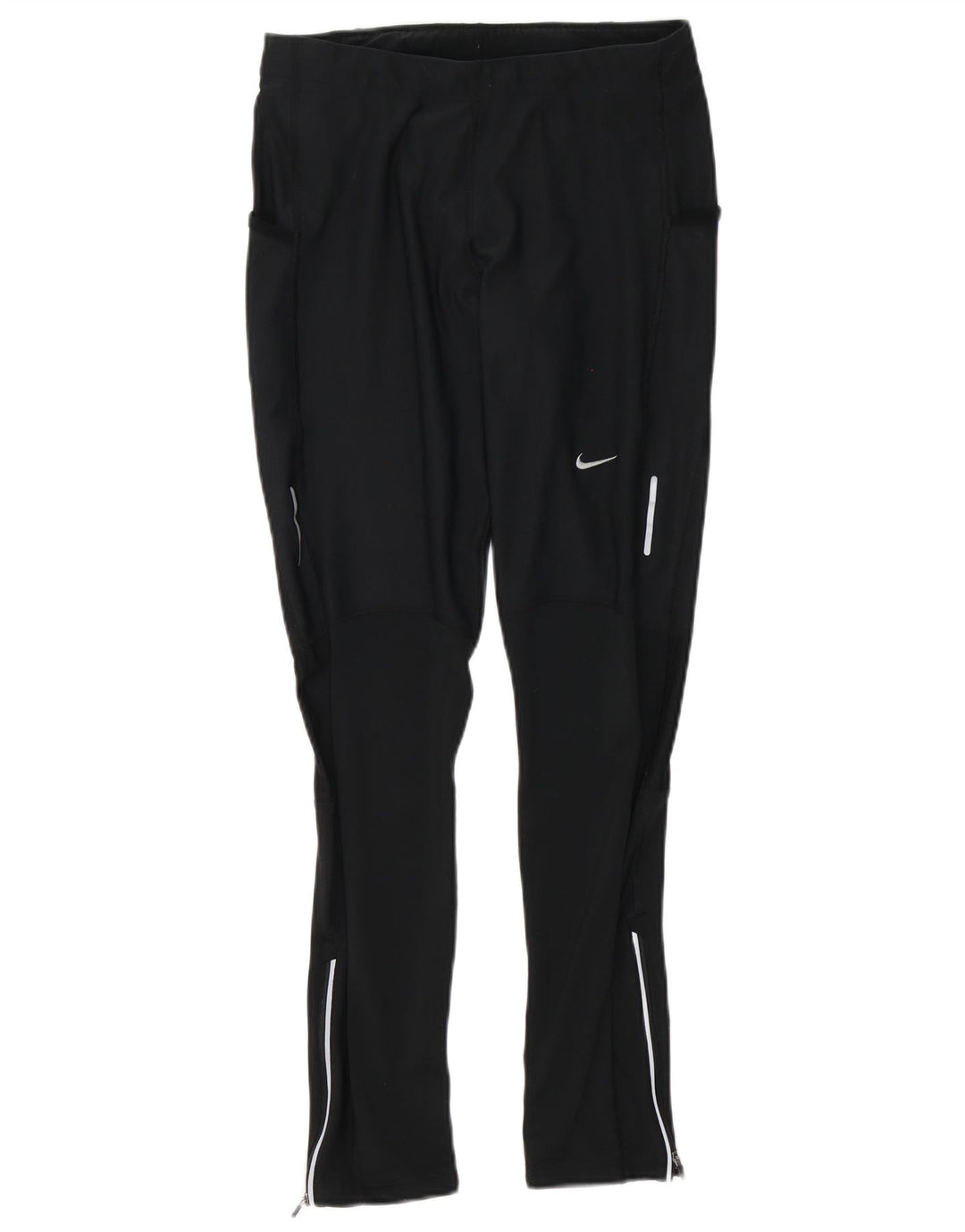 Damskie legginsy do biegania Nike UK 14, duże, czarne, poliestrowe