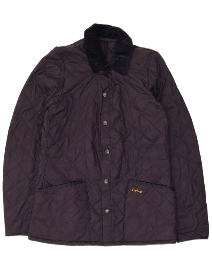 Męska pikowana kurtka Barbour UK 36 Small granatowa