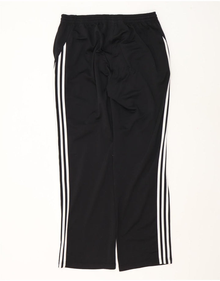 Męskie spodnie dresowe Adidas, duże, czarne, poliestrowe
