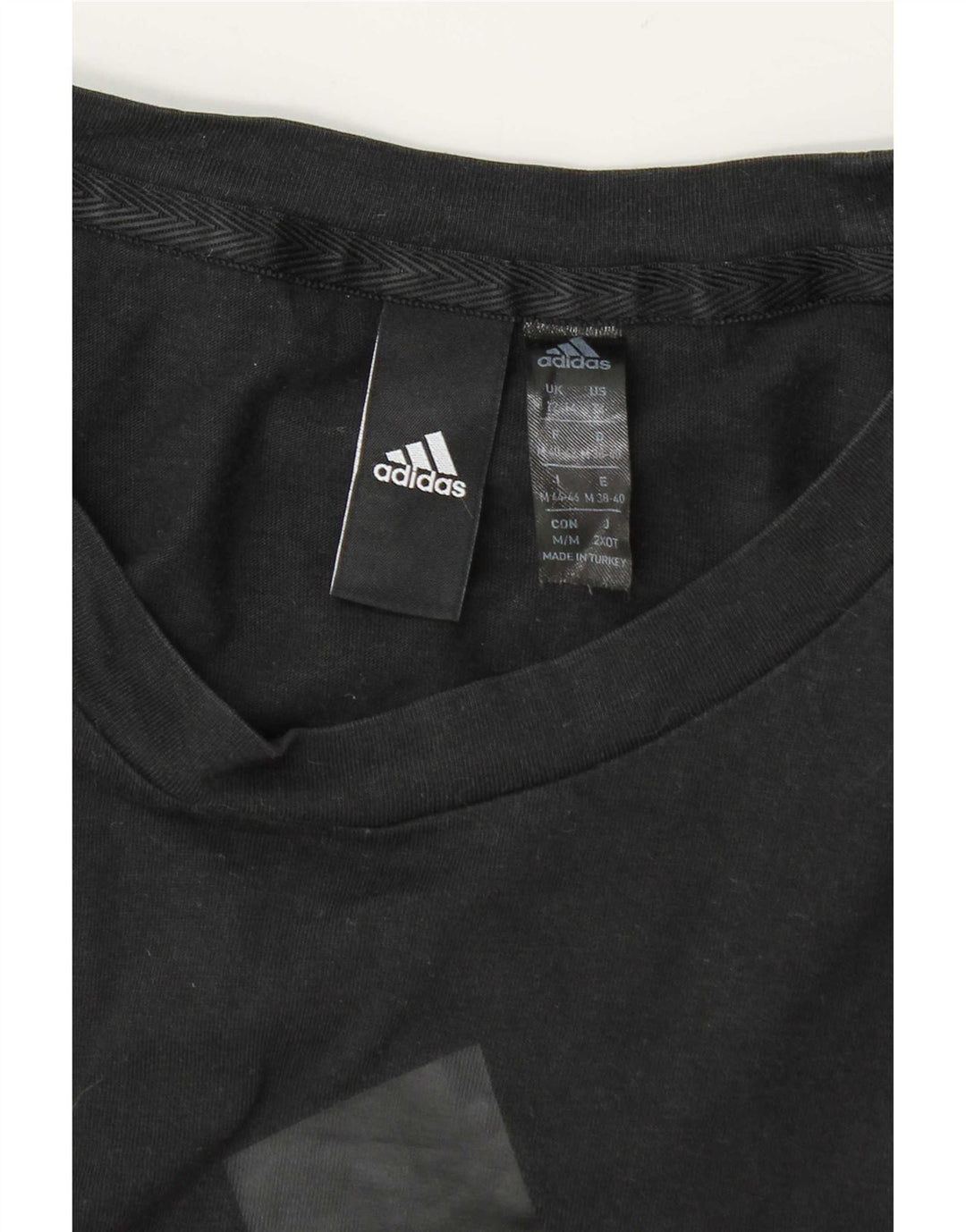 Damska koszulka graficzna Adidas Top UK 12/14 Średni szary