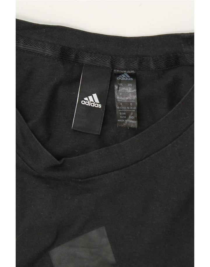 Damska koszulka graficzna Adidas Top UK 12/14 Średni szary