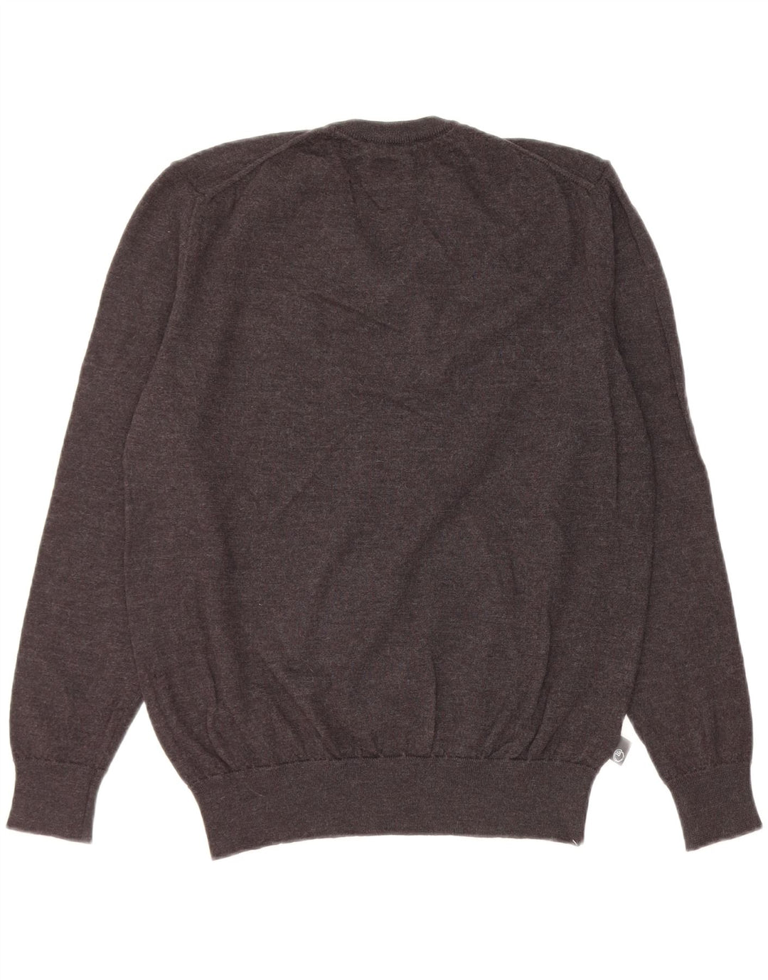 Damski sweter Armani z dekoltem w szpic IT 52 2XL szary