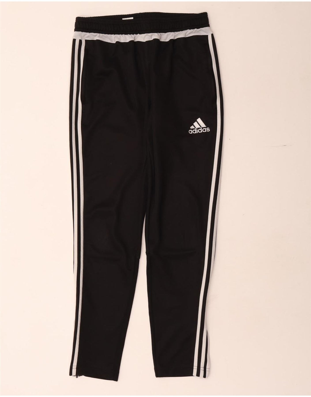 Męskie spodnie dresowe Adidas Climacool, średni czarny poliester
