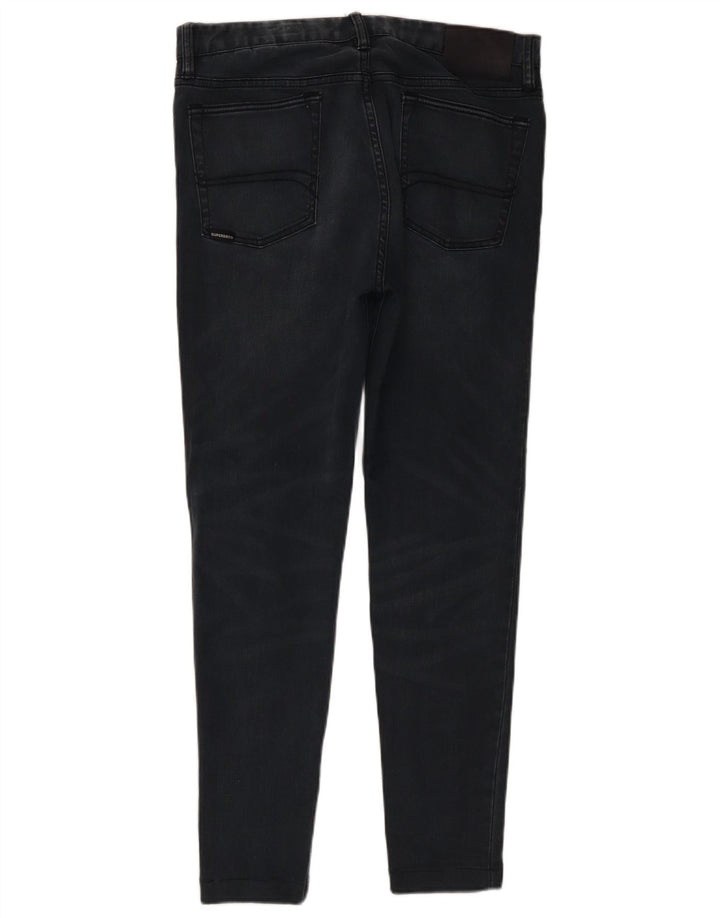 Męskie jeansy rurkowe Superdry W32 L28 Granatowe, bawełniane