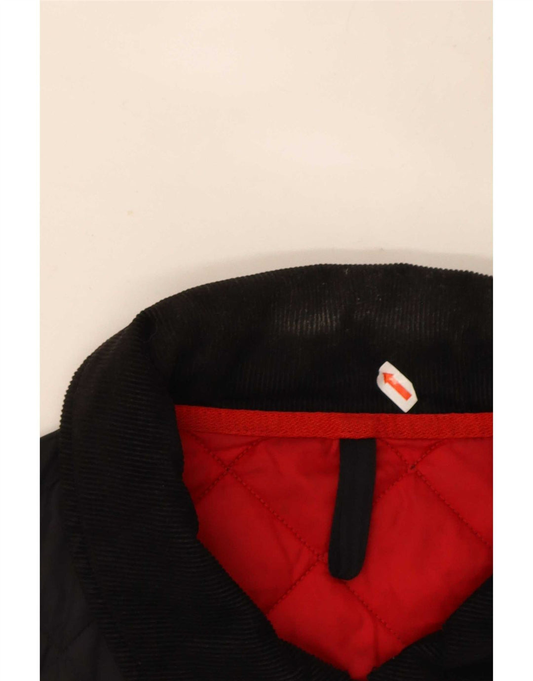 Męska pikowana kurtka Barbour UK 40, duża, czarna, poliamidowa
