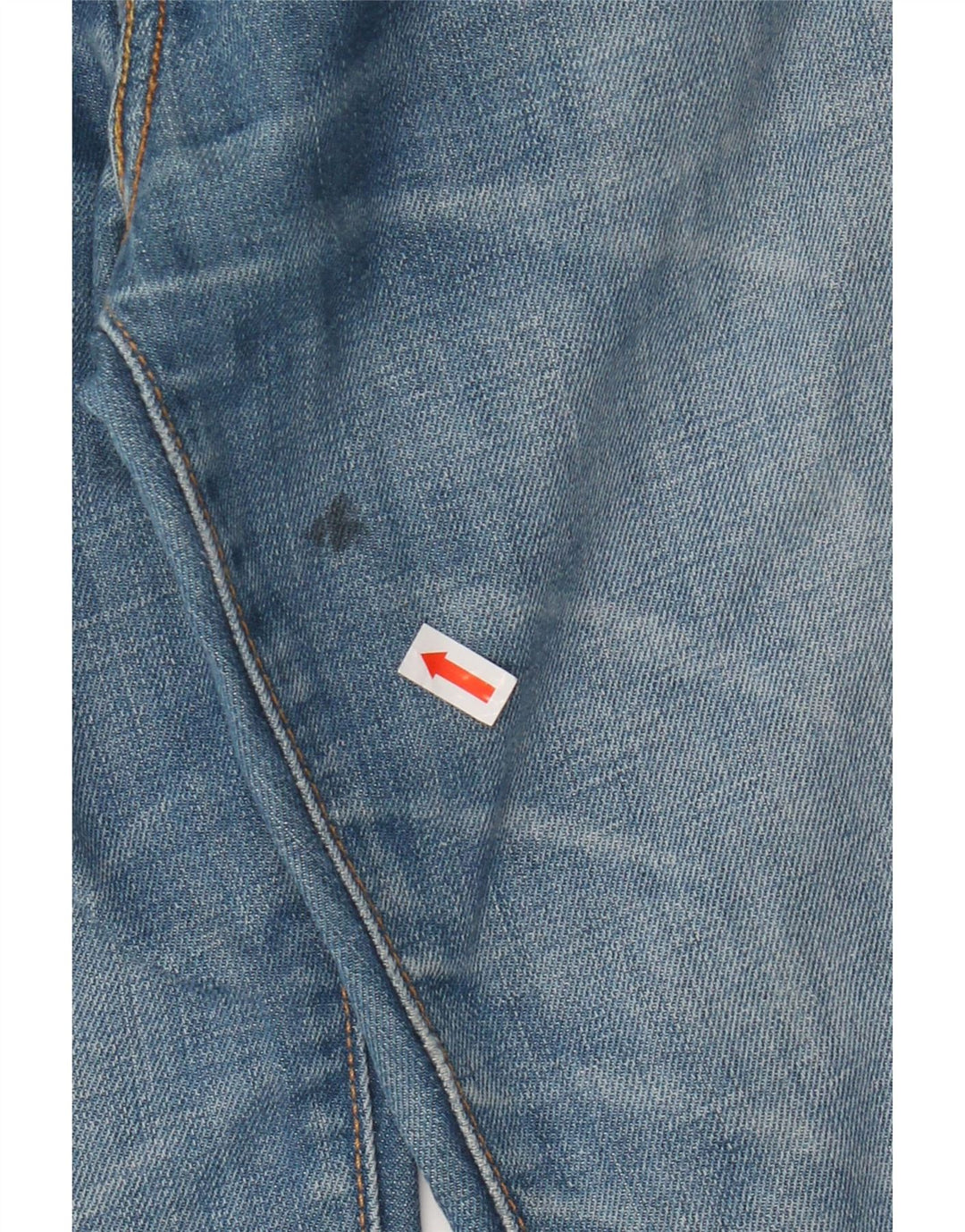 Męskie proste dżinsy LEVI'S W30 L33 niebieskie