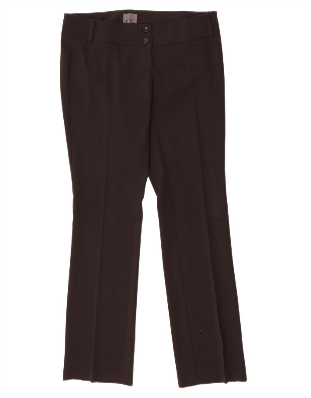 Damskie spodnie typu slim casual Calvin Klein W32 L32 Czarny poliester