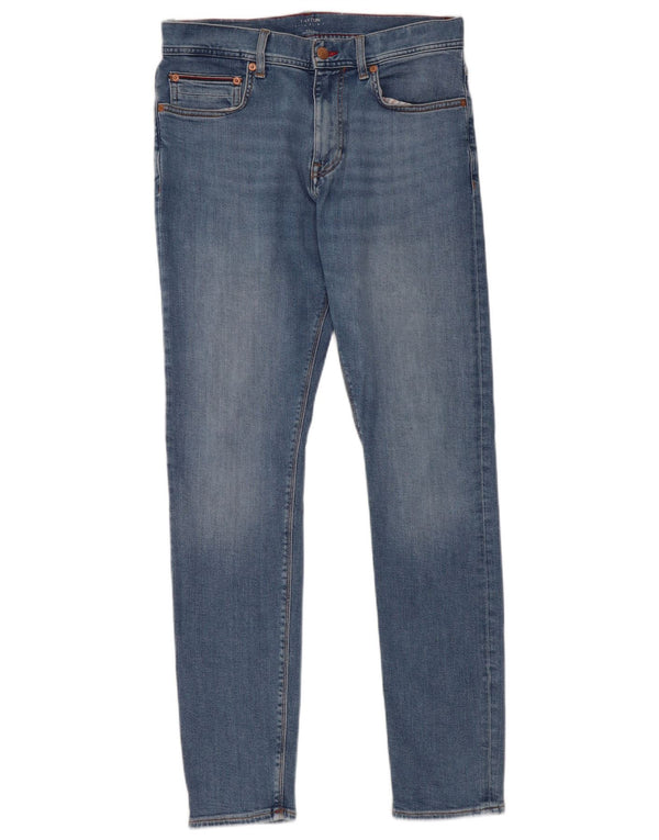 Tommy Hilfiger Mens Layton Skinny Jeans W32 L32 Blue Cotton