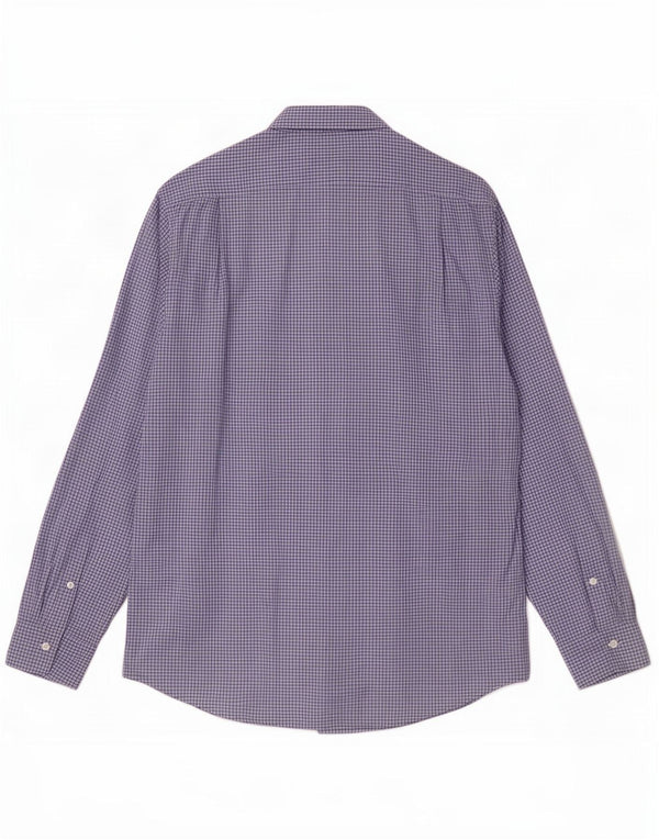Koszula męska Polo Ralph Lauren 2XL, bawełniana niebieska kratka