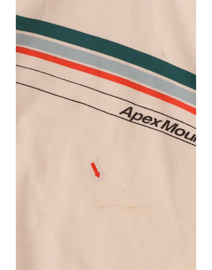 Bluza męska BURTON, duża, biała, bawełniana