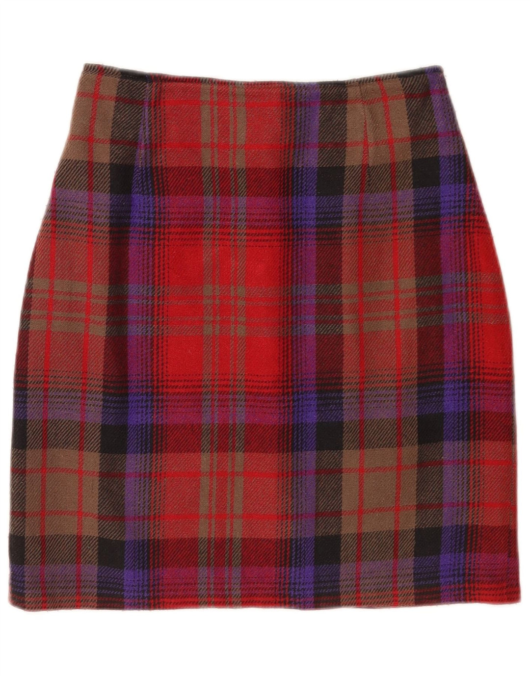 Spódnica ołówkowa damska St. Bernard UK 12 Medium W24 w wielobarwną kratę