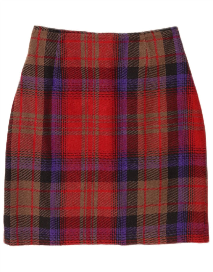 Spódnica ołówkowa damska St. Bernard UK 12 Medium W24 w wielobarwną kratę