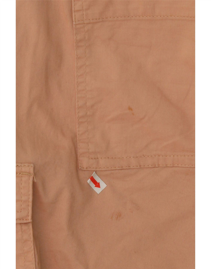 LEE Womens Mid Rise Regular Fit Cargo Shorts W36 XL Beige Vintage Lee and Second-Hand Lee from Messina Hembry 