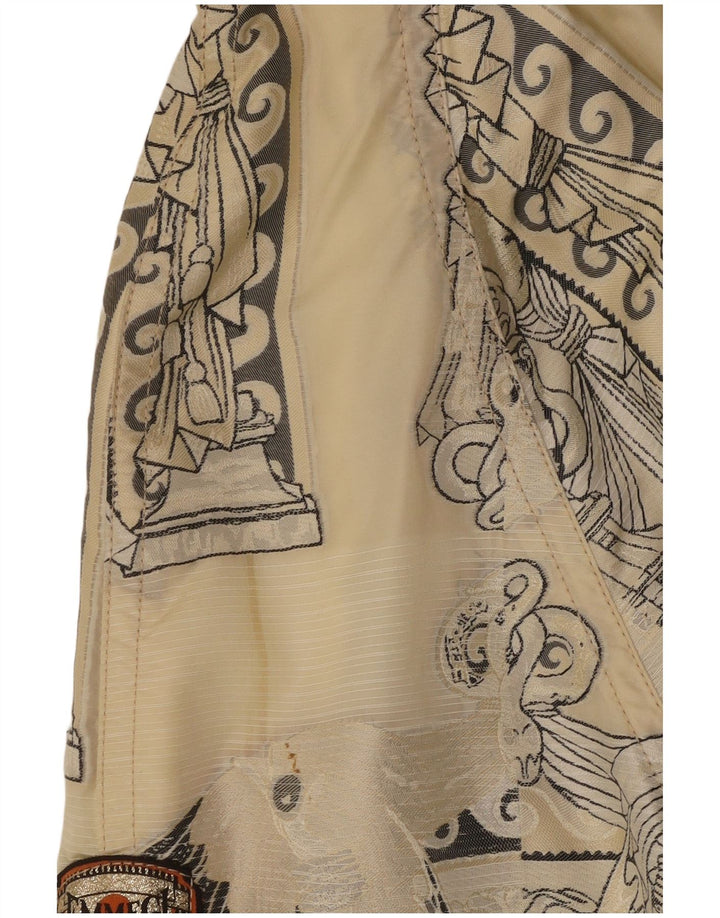 Męska wyściełana kurtka z kapturem i luźnym krojem Emmegi UK 36 Mały beżowy poliester