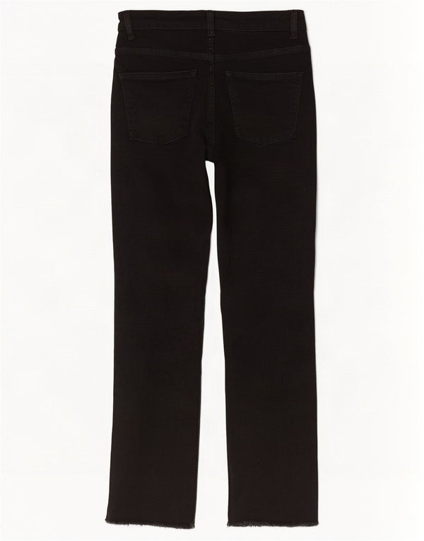 Damskie jeansy Bootcut z wysokim stanem Zara EU 36 XS W26 L27 Czarna bawełna