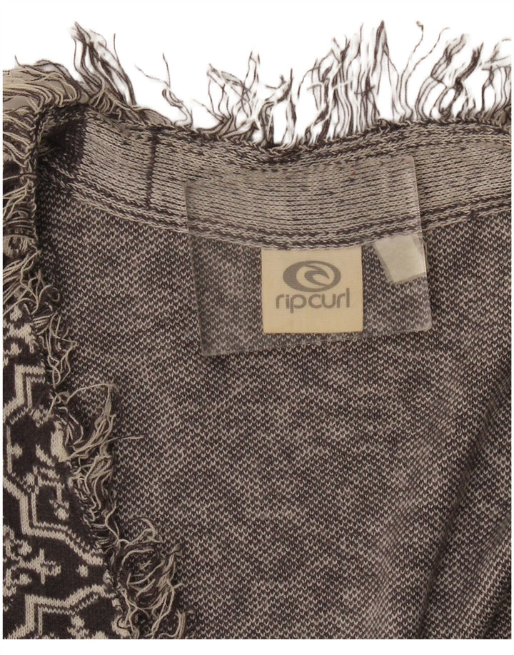 Rozpinany sweter damski Rip Curl UK 8 Small Grey Fair Isle