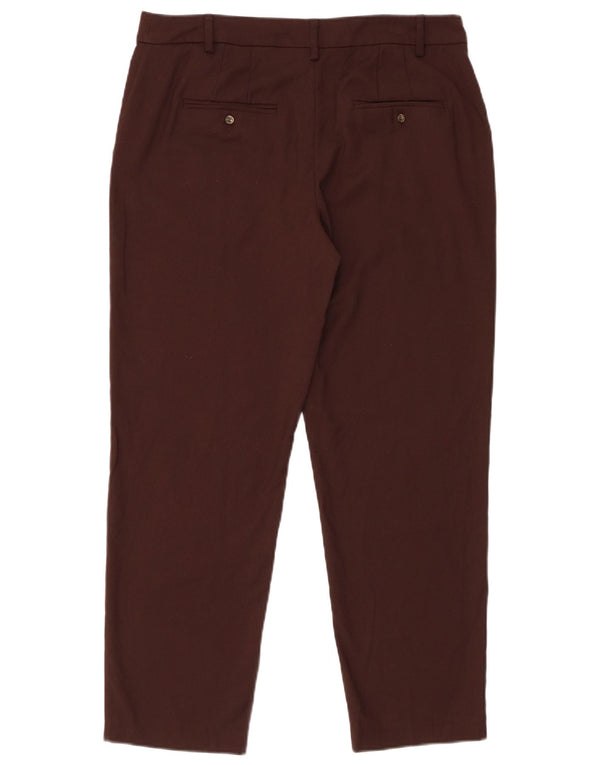 MARKS & SPENCER Damskie spodnie typu chino UK 12 Medium W32 L27 Brązowe