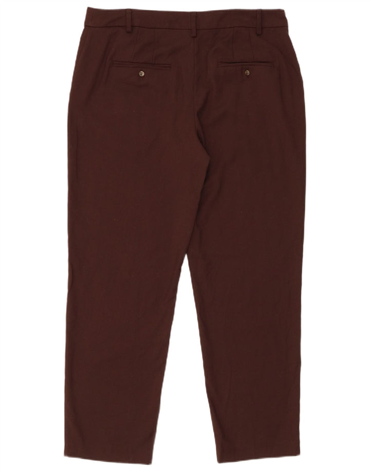 MARKS & SPENCER Damskie spodnie typu chino UK 12 Medium W32 L27 Brązowe