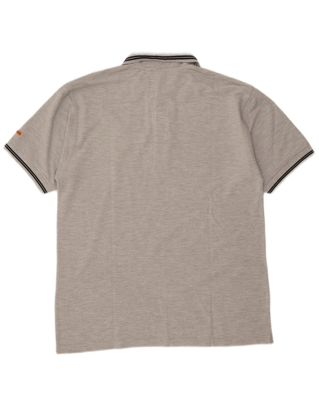 SLAM Mens Polo Shirt 2XL Grey Cotton