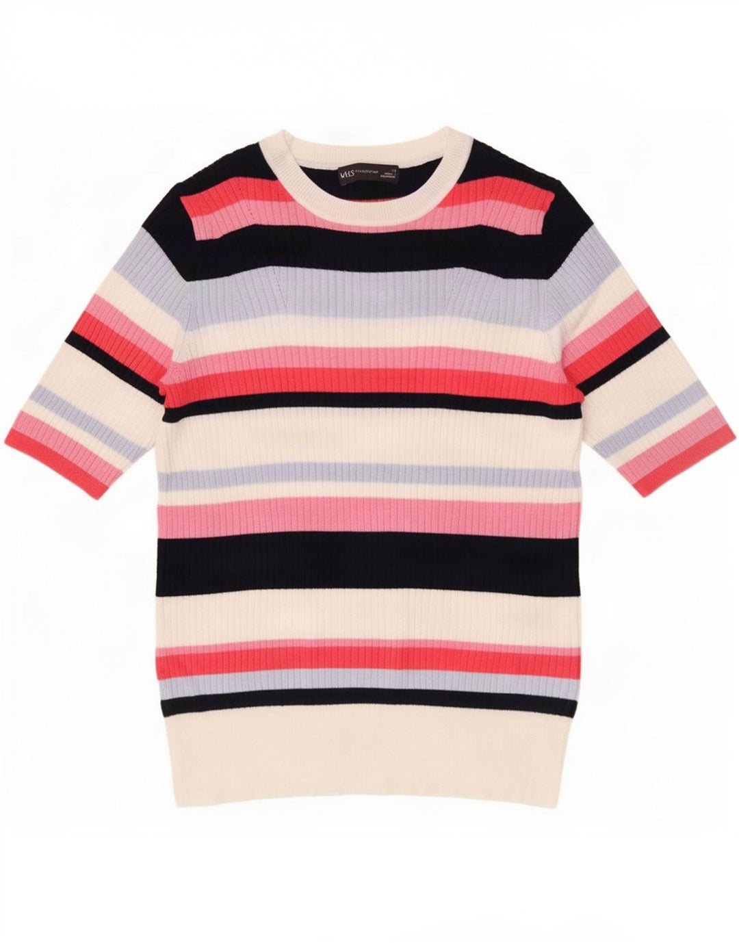 T-shirt damski Marks & Spencer UK 14, średnie, wielokolorowe paski