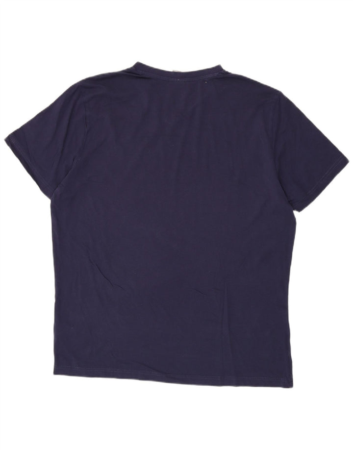 Męska koszulka T-shirt PUMA XL, granatowa, bawełniana