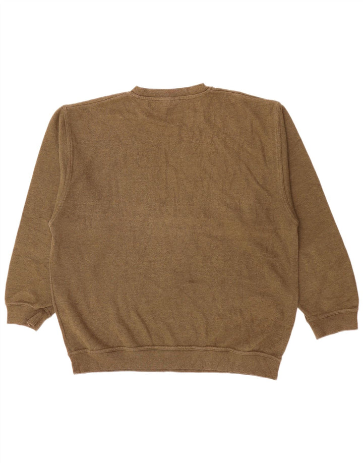 DANIEL HECHTER Męski sweter bluzowy 2XL, bawełniany khaki