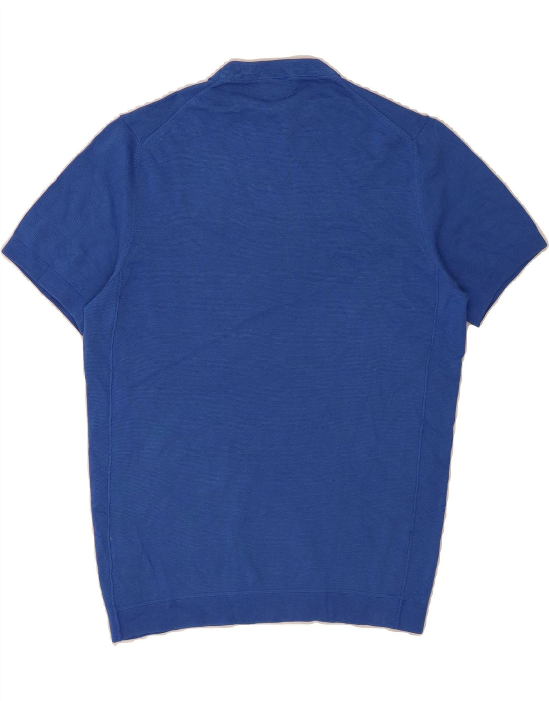 MASSIMO DUTTI Womens Crew Neck Jumper Sweater UK 14 Medium Blue Vintage Massimo Dutti and Second-Hand Massimo Dutti from Messina Hembry 