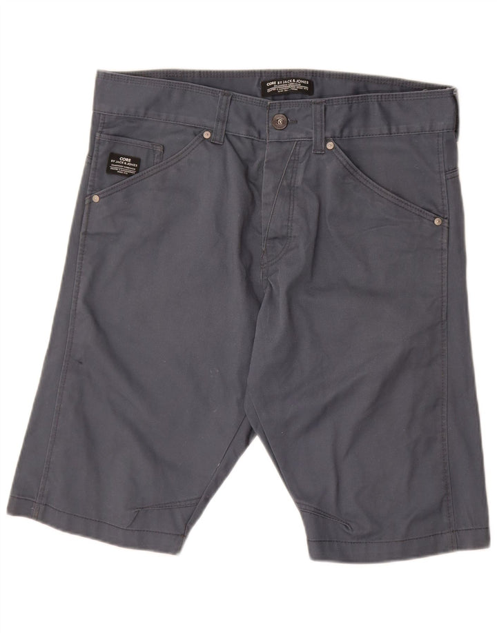 Męskie spodenki codzienne Jack & Jones W34, duże, szare