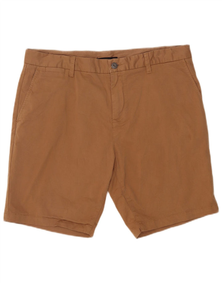 Męskie spodenki chino French Connection W36, duże, brązowe, bawełniane