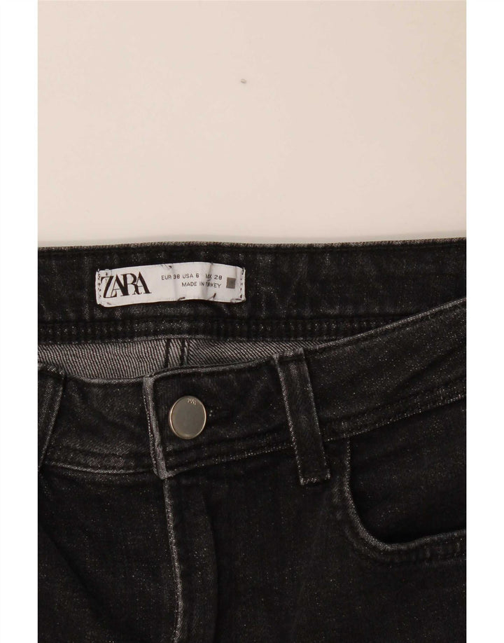 Dżinsy damskie Zara EU 38 Small W28 L31 Czarne