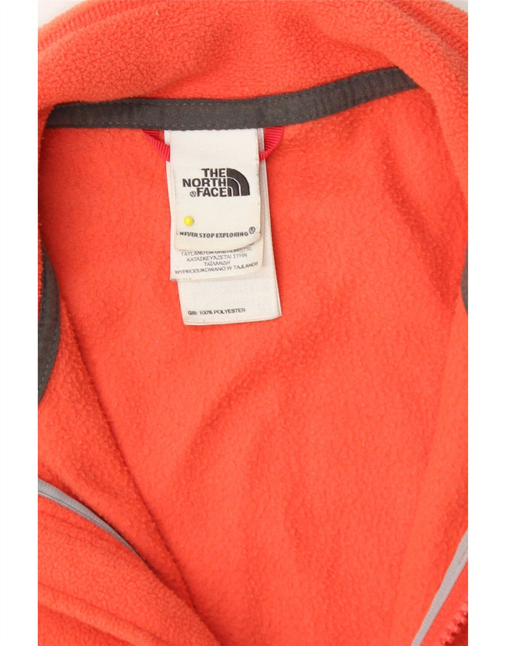Damska kurtka polarowa The North Face Liner UK 10, mała, pomarańczowa, z poliestru