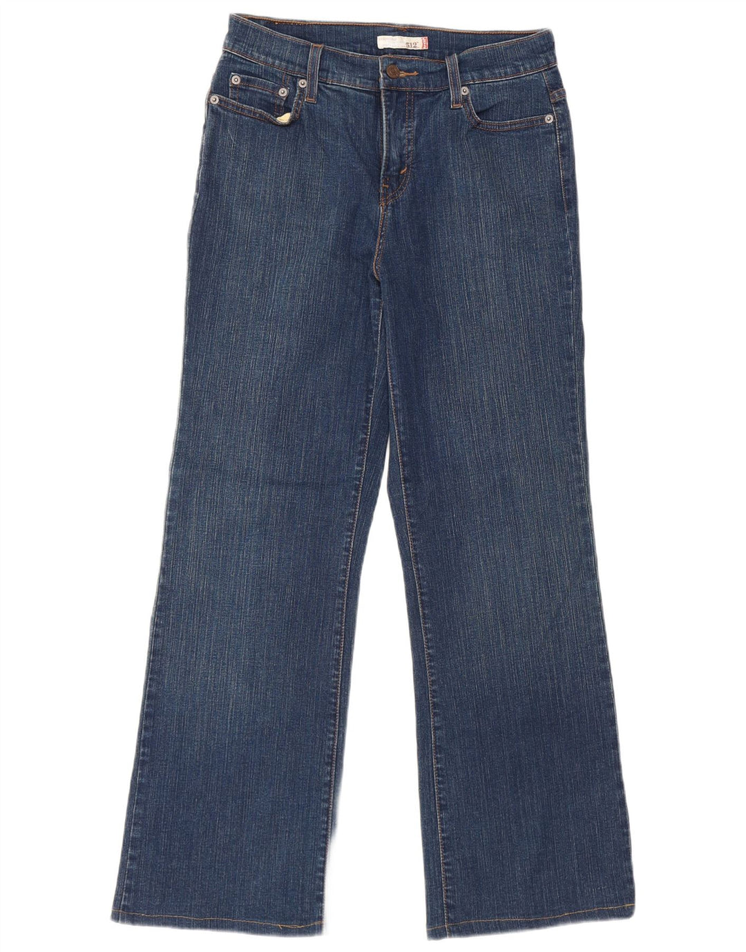 Jeansy Levi's Damskie 512 Idealnie wyszczuplające Bootcut US 8 Medium W28 L28 Niebieskie