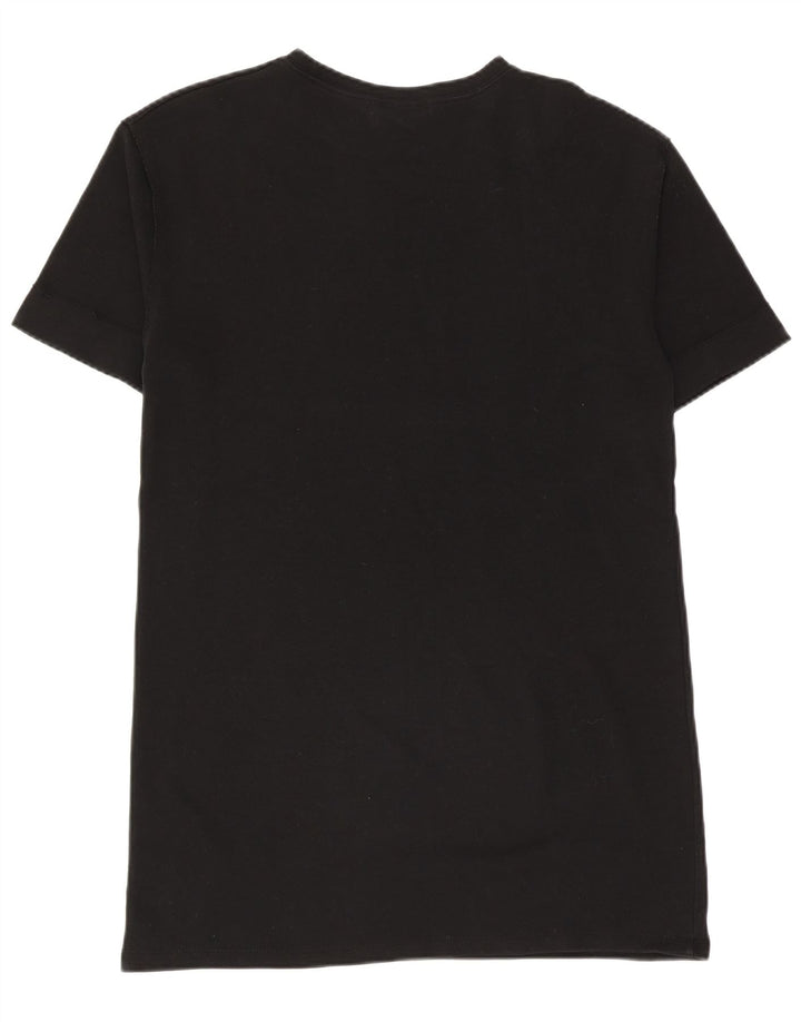 Damska sukienka T-shirtowa Zara UK 14, średnia czarna