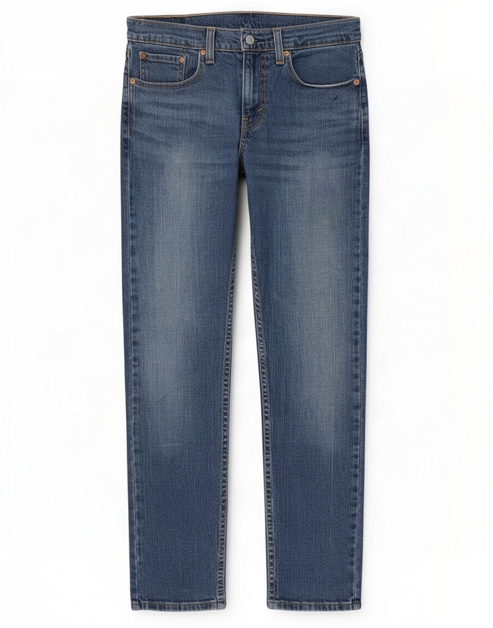 Męskie jeansy Levi's 502 Tapered W31 L32 Niebieskie bawełniane