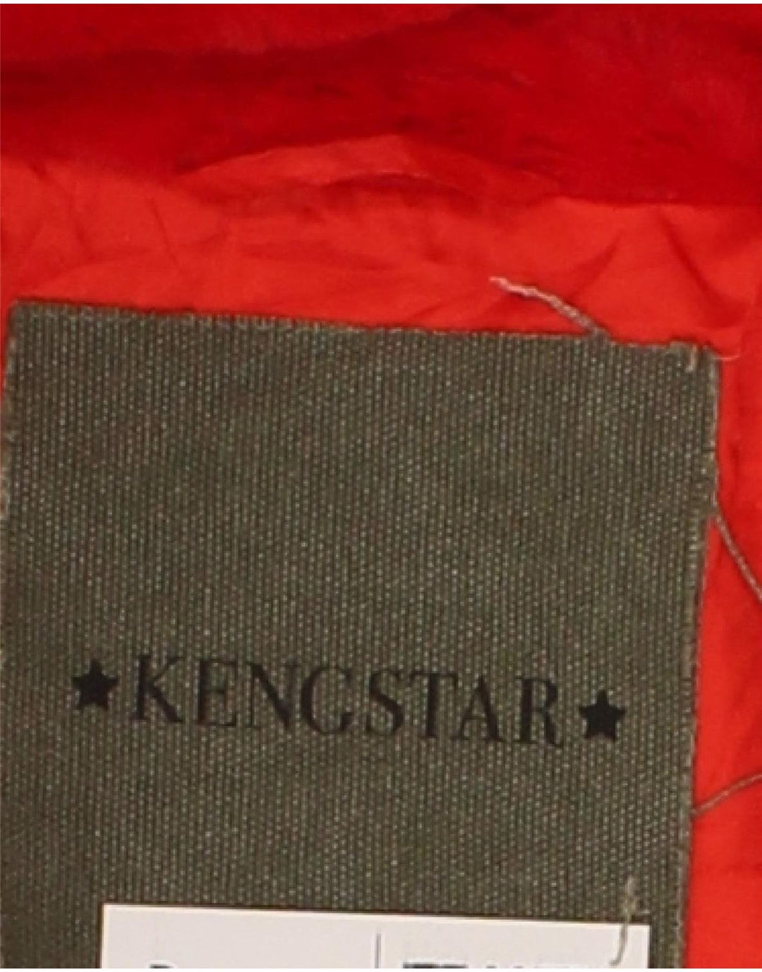 KENGSTAR Womens Oversized Faux Fur Overcoat UK 10 Small Red Polyester Vintage Kengstar and Second-Hand Kengstar from Messina Hembry 