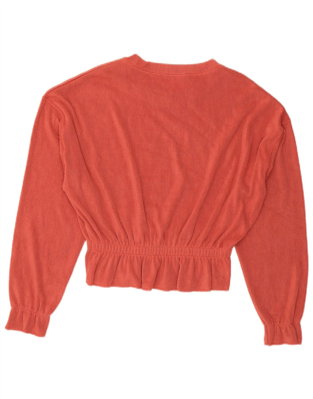 Damska bluzka oversize z długim rękawem Zara UK 10 Small Orange