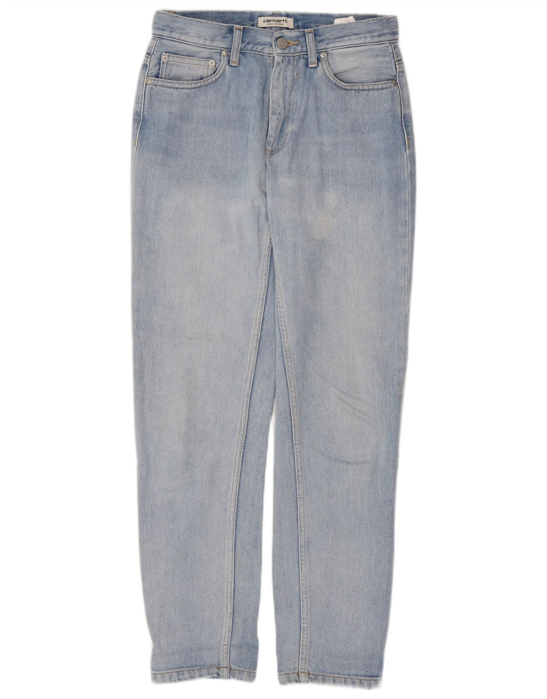 Damskie proste dżinsy Carhartt W26 L28 Niebieskie bawełniane