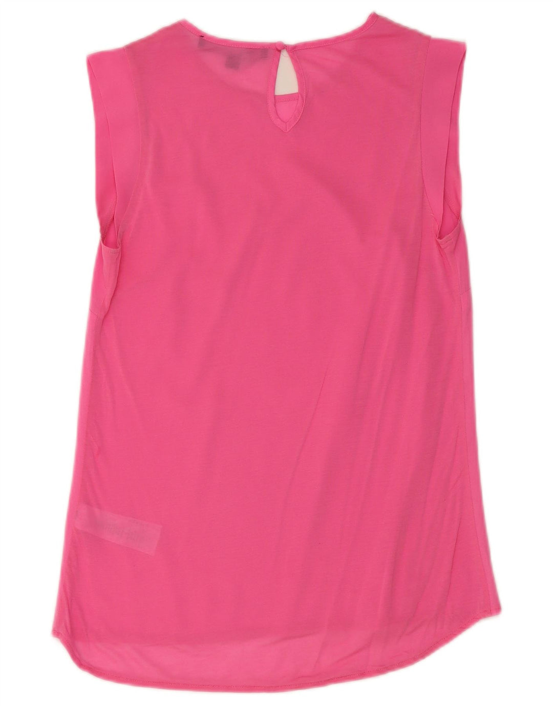 FRENCH CONNECTION Womens Sleeveless Blouse Top UK 6 XS Pink Polyester