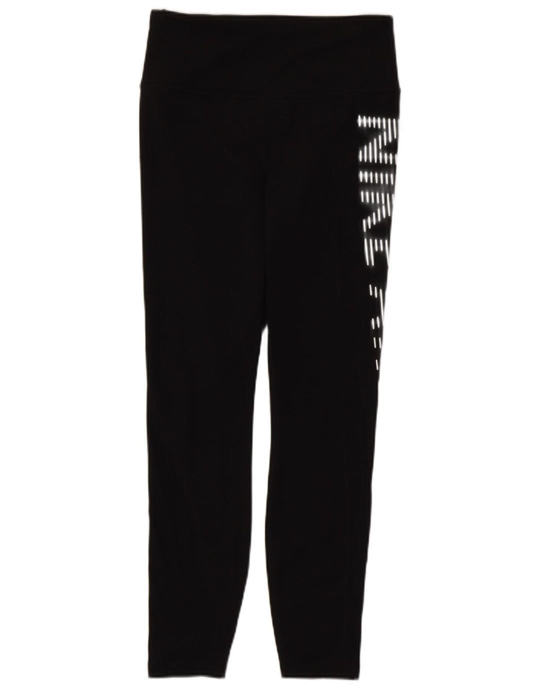 Damskie legginsy Nike Dri Fit Graphic UK 8, małe czarne