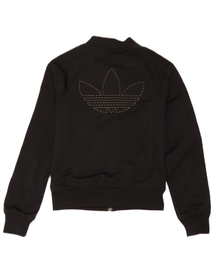 Damska kurtka dresowa Adidas Crop Graphic EU 38 Medium Black