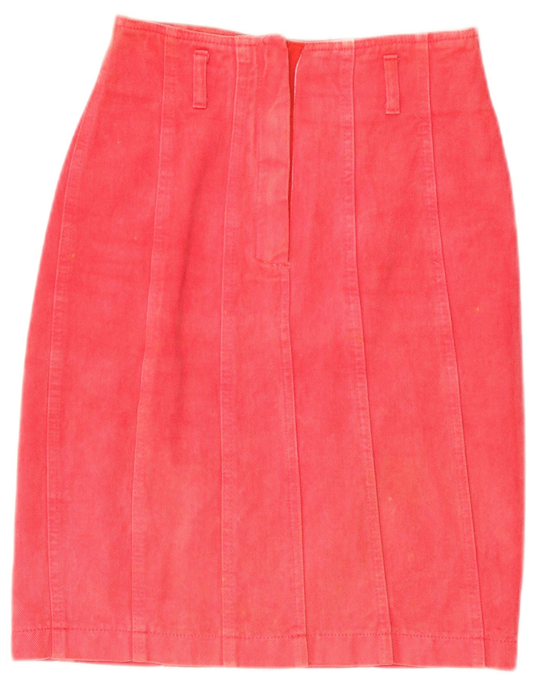 Damska spódnica dżinsowa Blumarine IT 40 Small W27 Czerwona bawełna